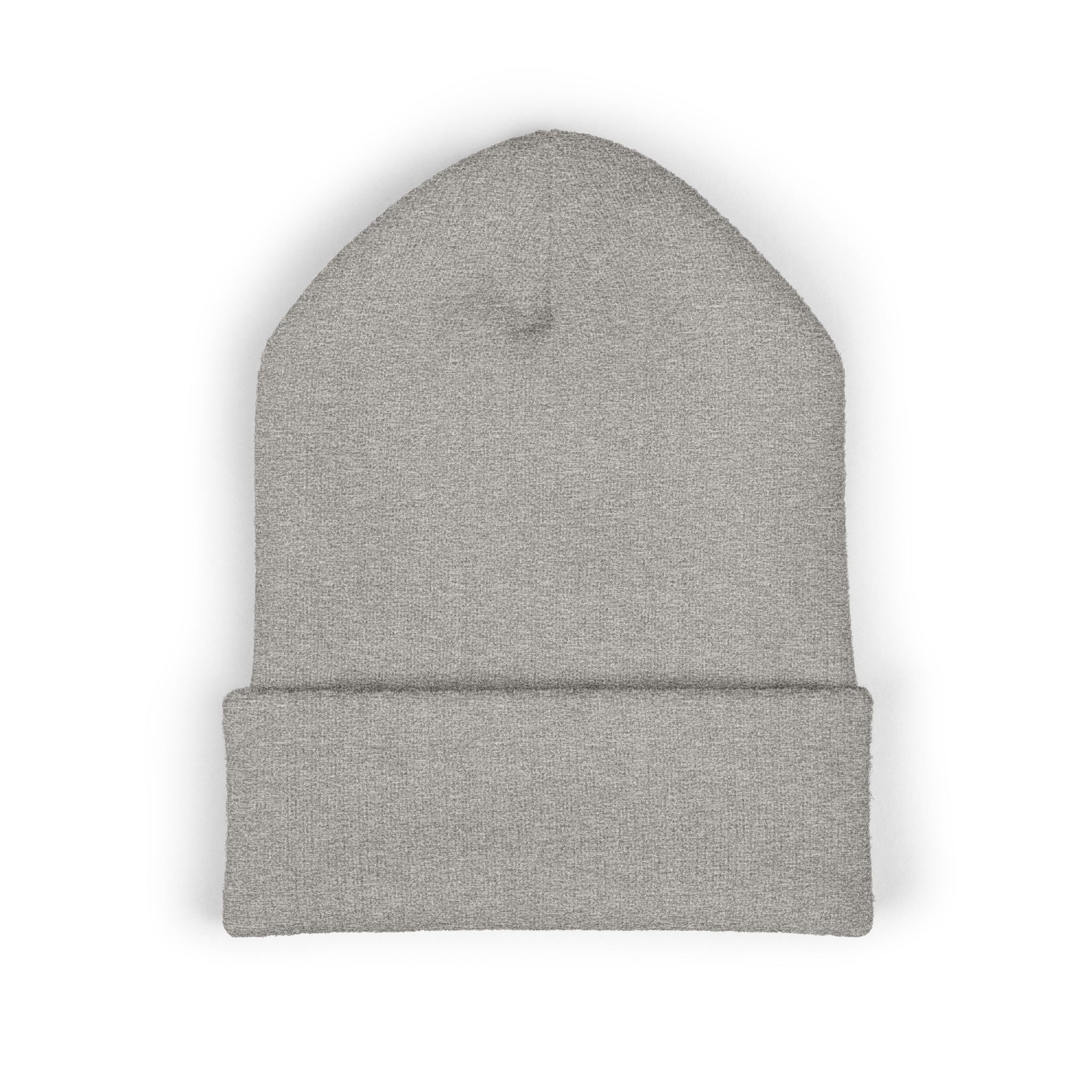 Embroidered Beanie — "Single Even When It's Cold Outside" Knit Cap
